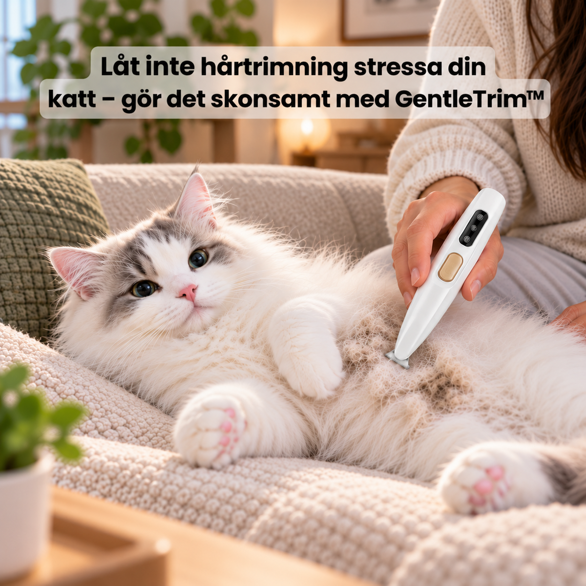 GentleTrim™ – Trygg och säker trimmer för de känsliga områdena