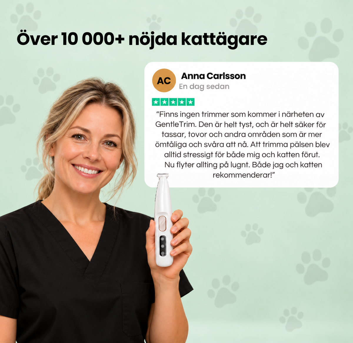 GentleTrim™ – Trygg och säker trimmer för de känsliga områdena